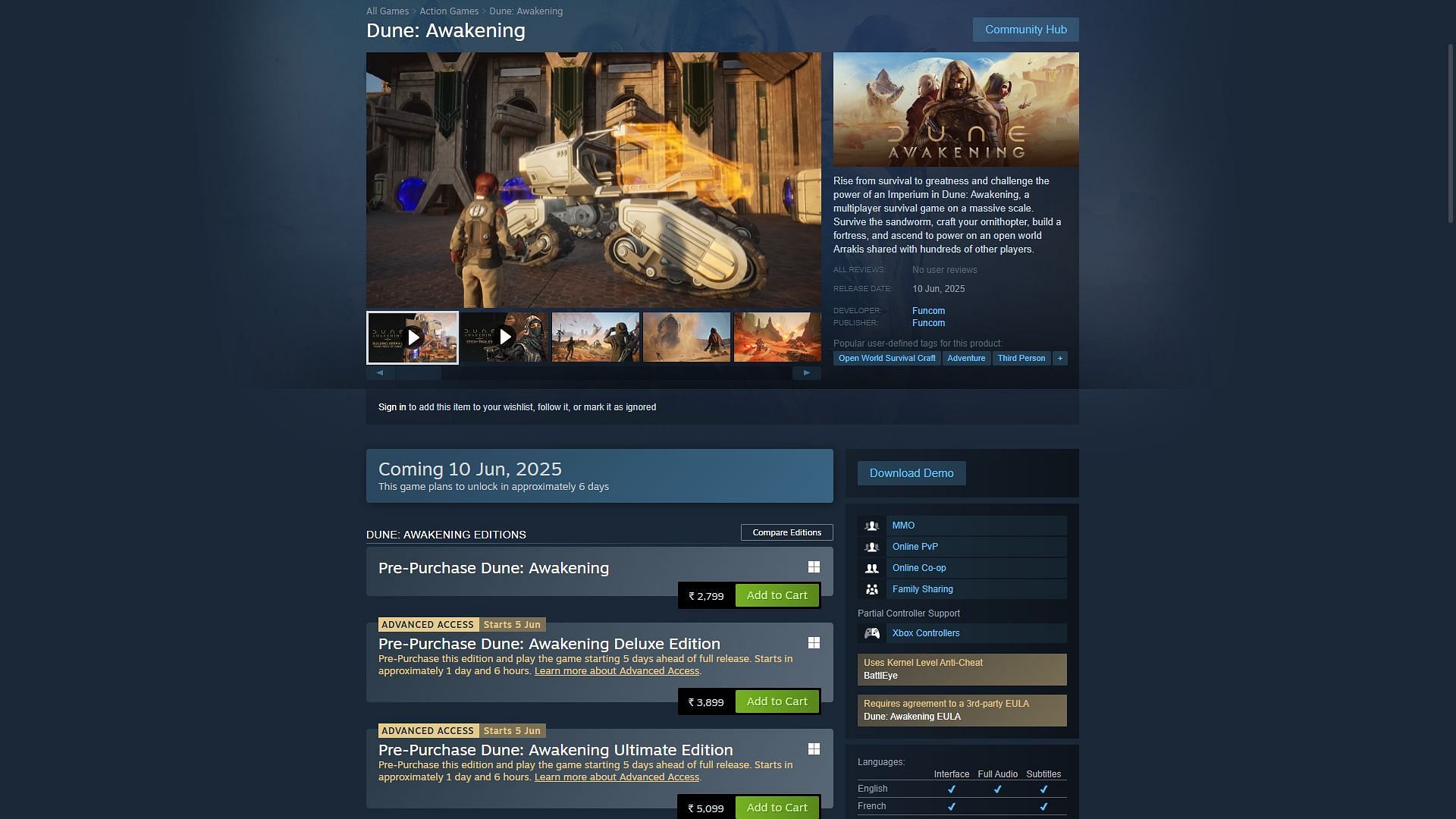You can purchase the game on Steam (Image via Steam)